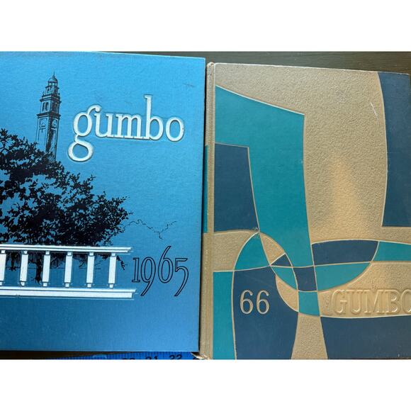 LSU University yearbooks 1965 and 1966 Excellent‎ condition - Picture 1 of 7